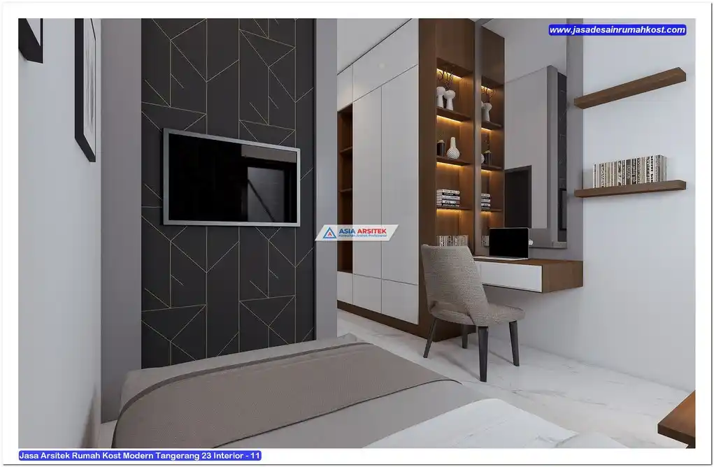 Jasa Arsitek Rumah Kost Modern Tangerang - Interior