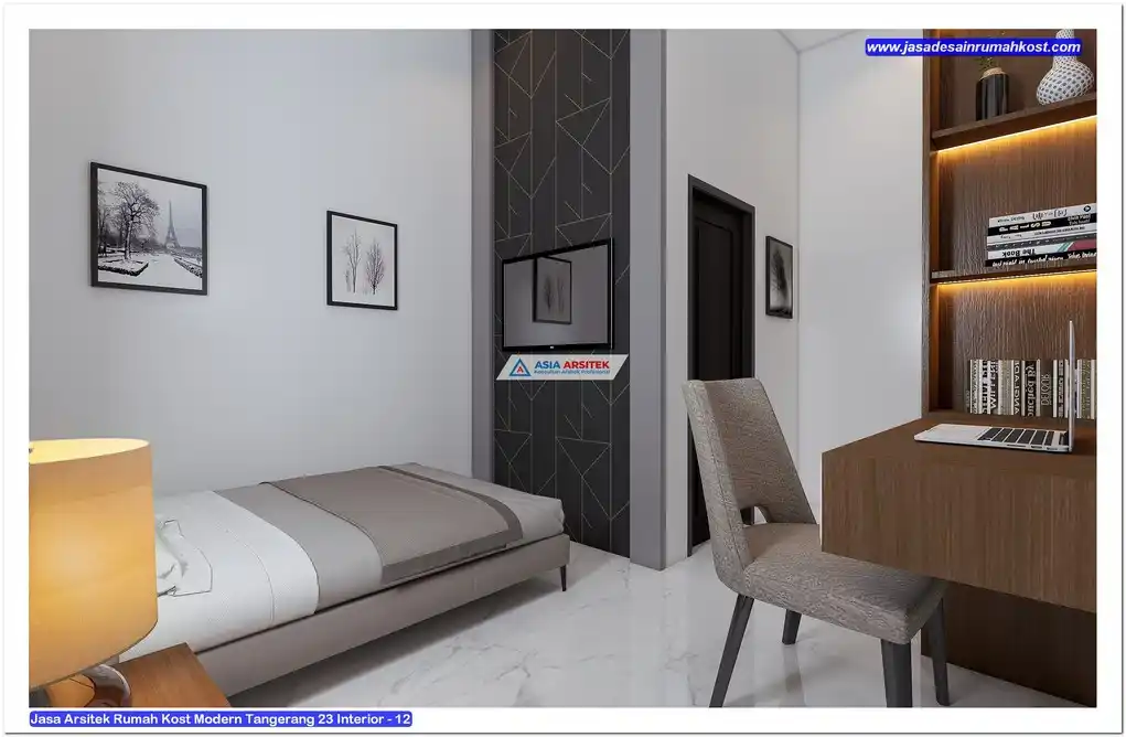 Jasa Arsitek Rumah Kost Modern Tangerang - Interior