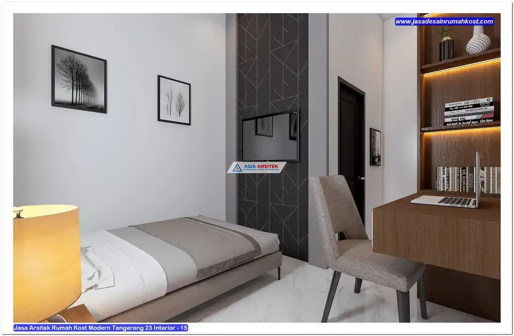 Jasa Arsitek Rumah Kost Modern Tangerang - Interior