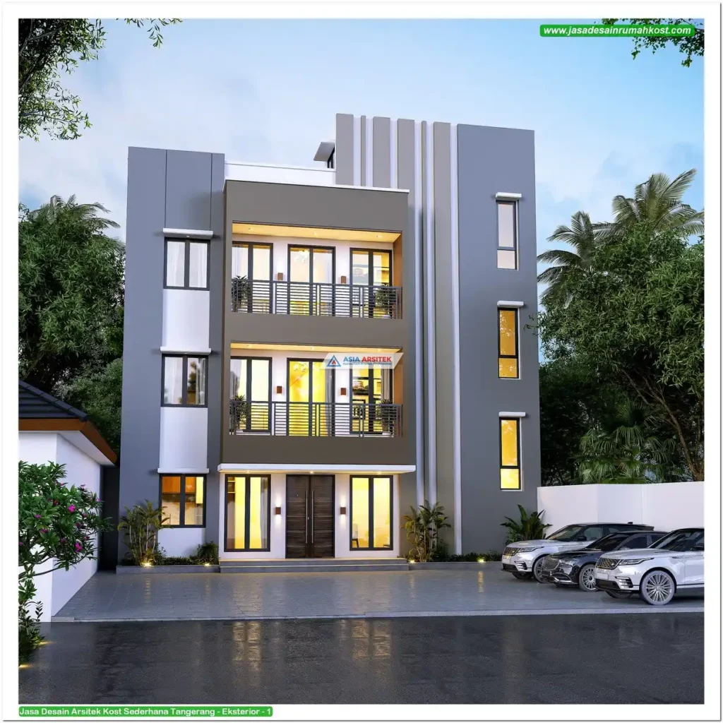 Jasa Desain Arsitek Kost Sederhana Tangerang
