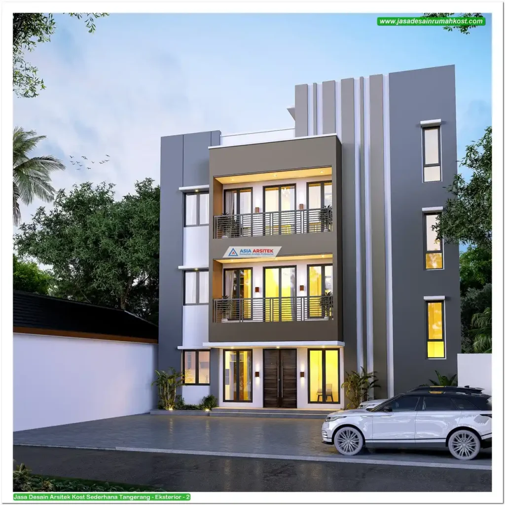 Jasa Desain Arsitek Kost Sederhana Tangerang