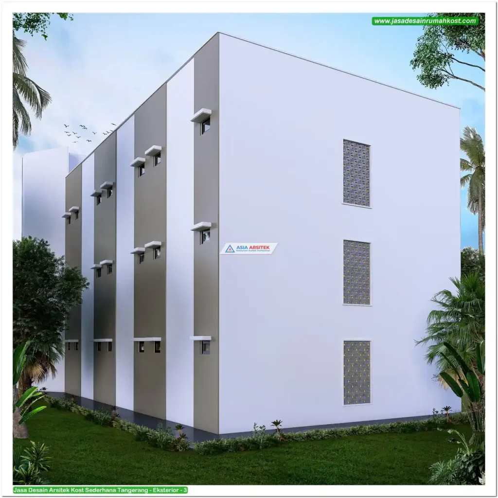 Jasa Desain Arsitek Kost Sederhana Tangerang