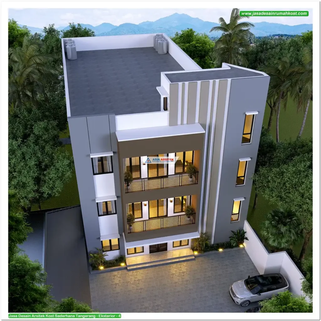 Jasa Desain Arsitek Kost Sederhana Tangerang