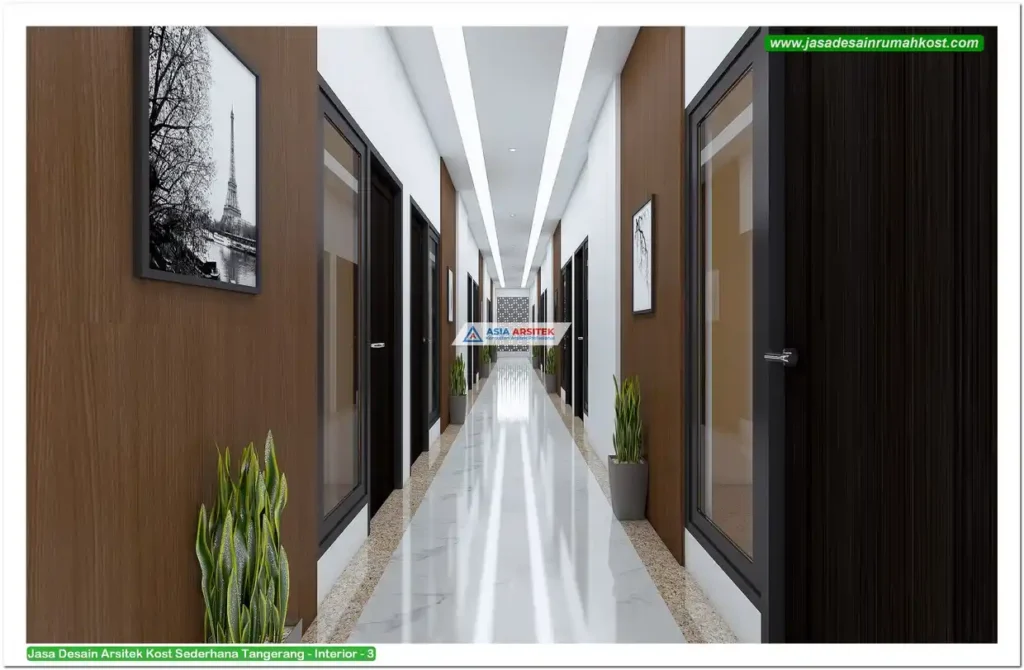 Jasa Desain Arsitek Kost Sederhana Tangerang