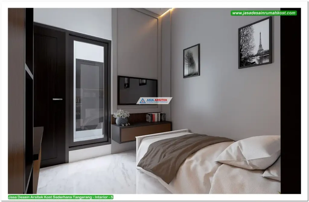 Jasa Desain Arsitek Kost Sederhana Tangerang
