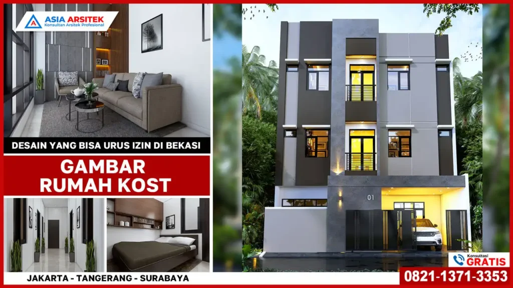 Jasa Desain Kost yang Bisa Urus Izin di Bekasi – Kontraktor berpengalaman dengan layanan desain kost eksklusif lengkap pengurusan izin resmi dan legalitas bangunan.