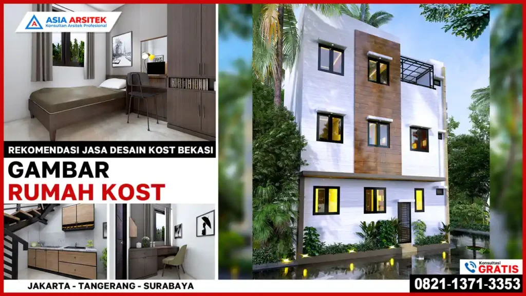 Rekomendasi Jasa Desain Kost Profesional di Bekasi – Kontraktor terpercaya dengan layanan desain kost modern, efisien, dan harga terjangkau untuk investasi properti Anda!