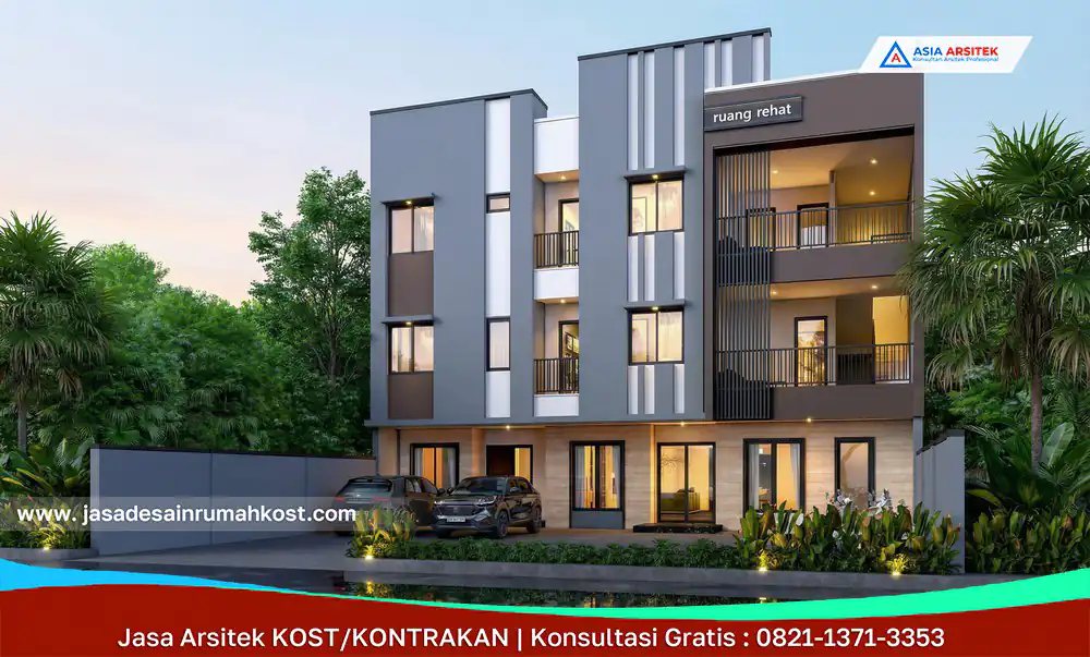 Jasa Arsitek Rumah Kost Ahli di BSD Tangerang Selatan