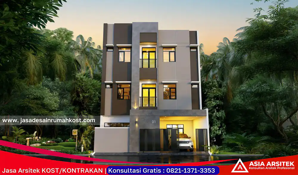 Jasa Arsitek Rumah Kost Ahli di Grogol Jakarta Barat