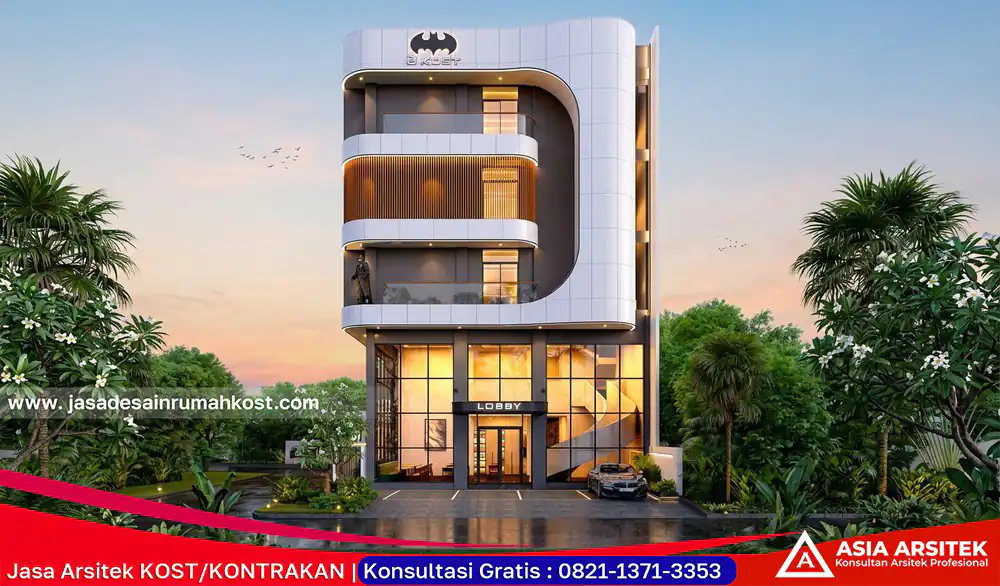 Jasa Arsitek Rumah Kost Amanah di Kembangan Jakarta Barat