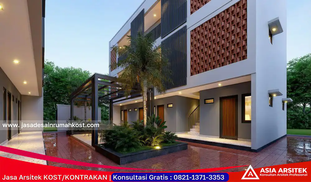 Jasa Arsitek Rumah Kost Amanah di Palmerah Jakarta Barat 