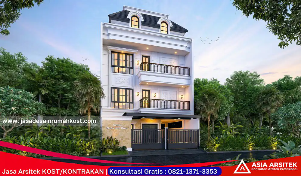 Jasa Arsitek Rumah Kost Berkualitas di Palmerah Jakarta Barat 