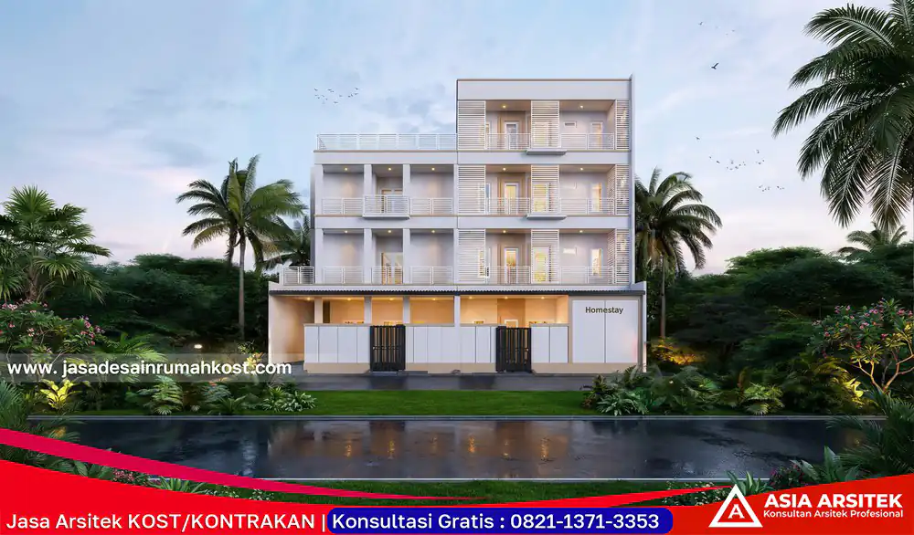 Jasa Arsitek Rumah Kost Berkualitas di Serpong Utara Tangerang
