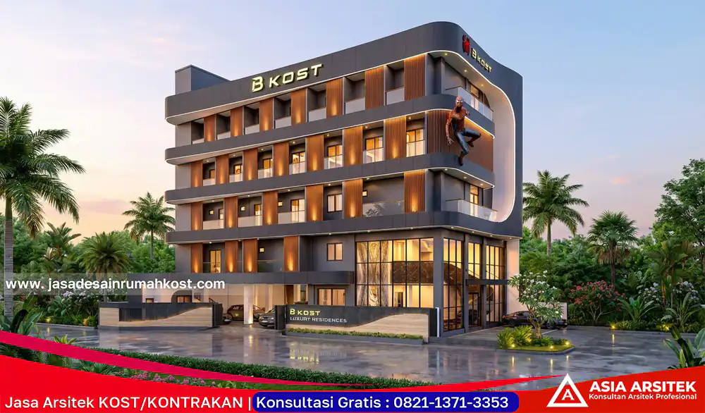 Jasa Arsitek Rumah Kost Handal di Jelambar Jakarta Barat 