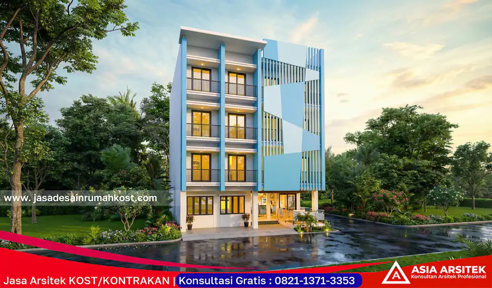 Jasa Arsitek Rumah Kost Mewah di Kembangan Jakarta Barat