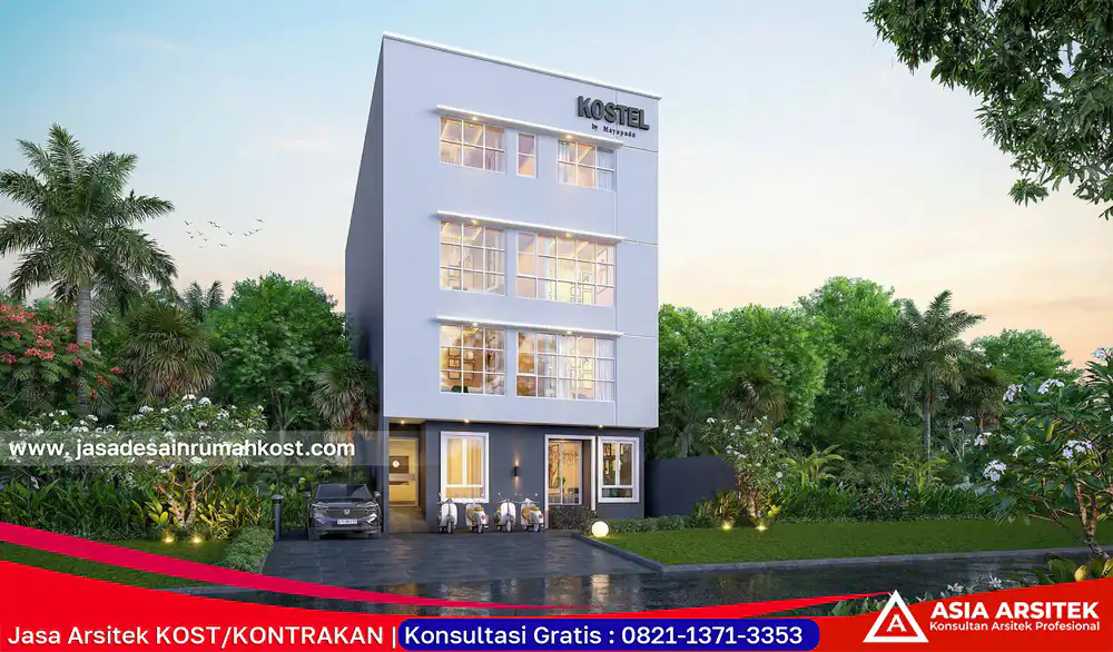 Jasa Arsitek Rumah Kost Murah di Palmerah Jakarta Barat 