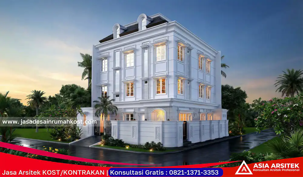 Jasa Arsitek Rumah Kost Murah di Serpong Utara Tangerang