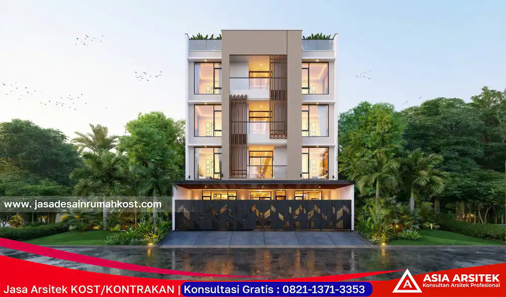 Jasa Arsitek Rumah Kost PerMeter di Cisauk Tangerang