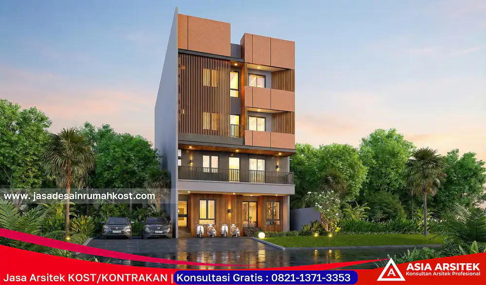 Jasa Arsitek Rumah Kost PerMeter di Palmerah Jakarta Barat