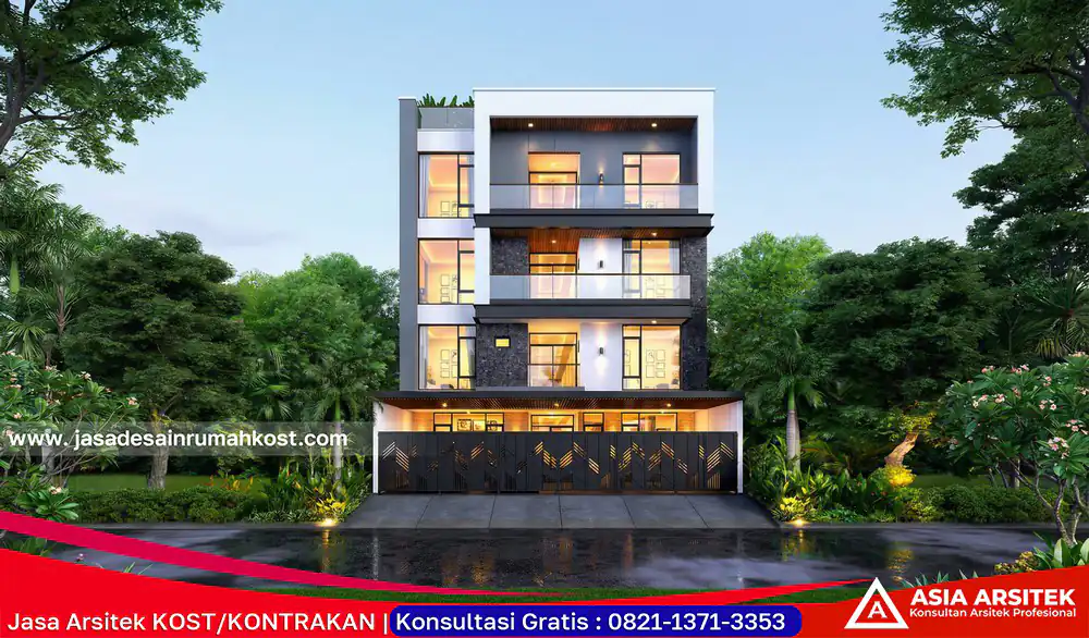 Jasa Arsitek Rumah Kost Profesional di Cisauk Tangerang