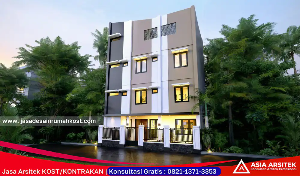 Jasa Arsitek Rumah Kost Profesional di Grogol Jakarta Barat