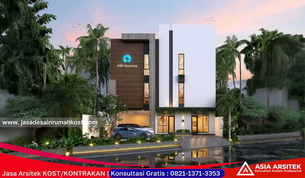 Jasa Arsitek Rumah Kost Profesional di Serpong Utara Tangerang