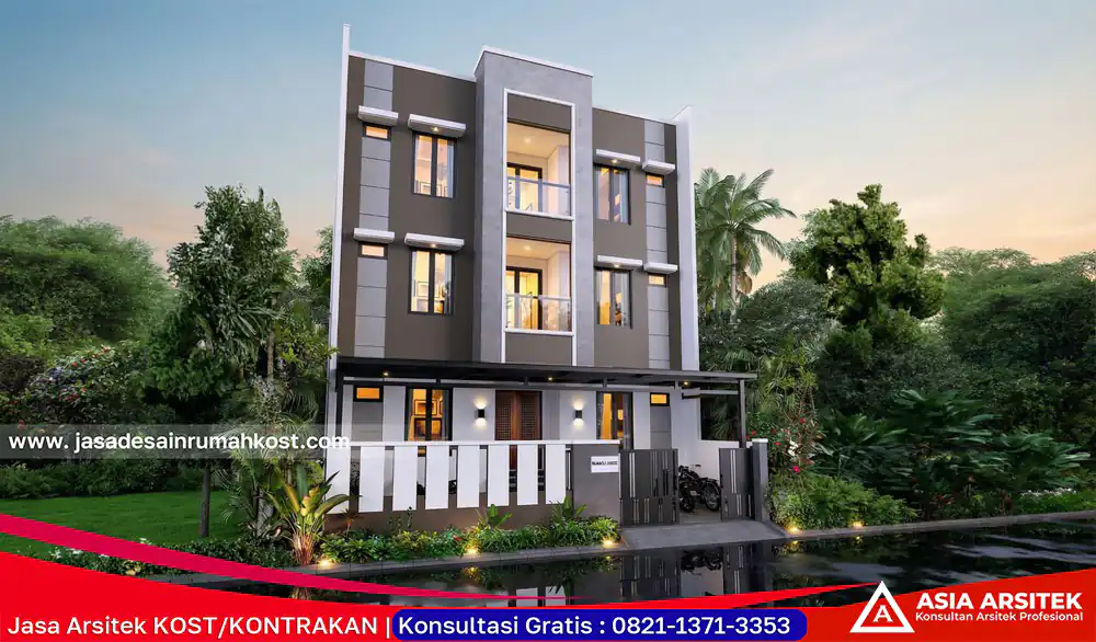 Jasa Arsitek Rumah Kost Terjangkau di Grogol Jakarta Barat