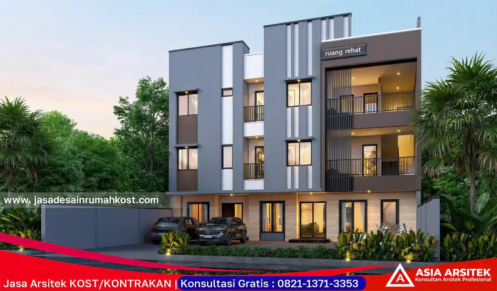 Jasa Arsitek Rumah Kost Terjangkau di Palmerah Jakarta Barat 