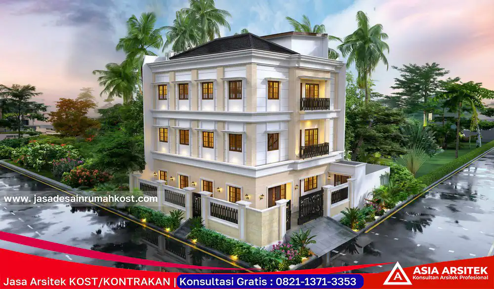 Jasa Arsitek Rumah Kost Terpercaya di Grogol Jakarta Barat