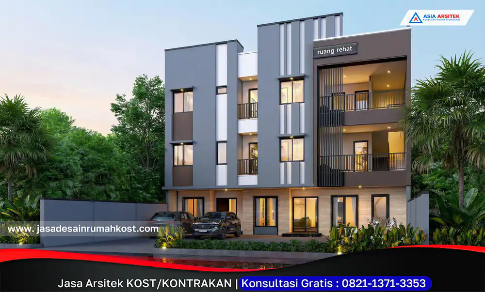 Jasa Arsitek Rumah Kost Ahli di Menteng Jakarta Pusat