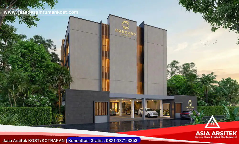 Jasa Arsitek Rumah Kost Amanah di Alam Sutera Tangerang