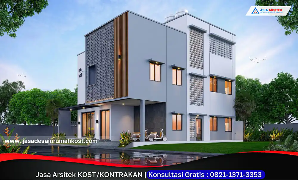 Jasa Arsitek Rumah Kost Amanah di Ciracas Jakarta Timur