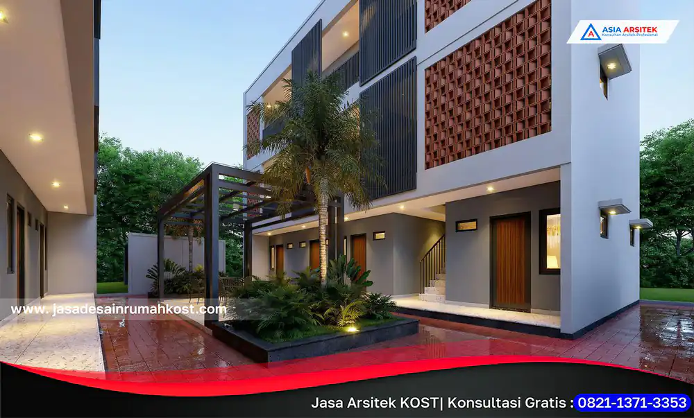 Jasa Arsitek Rumah Kost Amanah di Meruya Utara Jakarta Barat