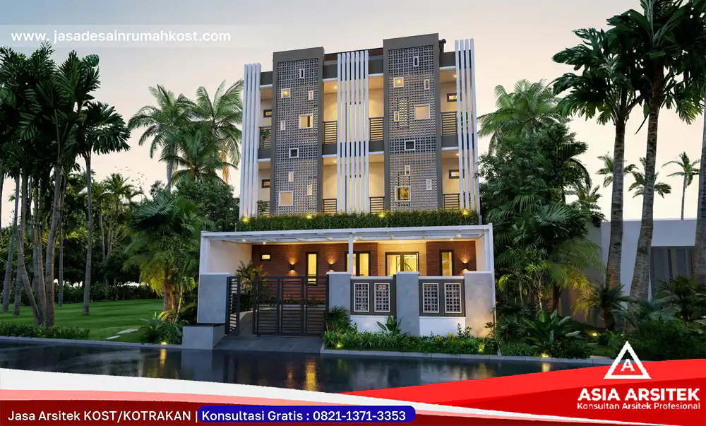Jasa Arsitek Rumah Kost Berkualitas di Serpong Utara Tangerang Selatan