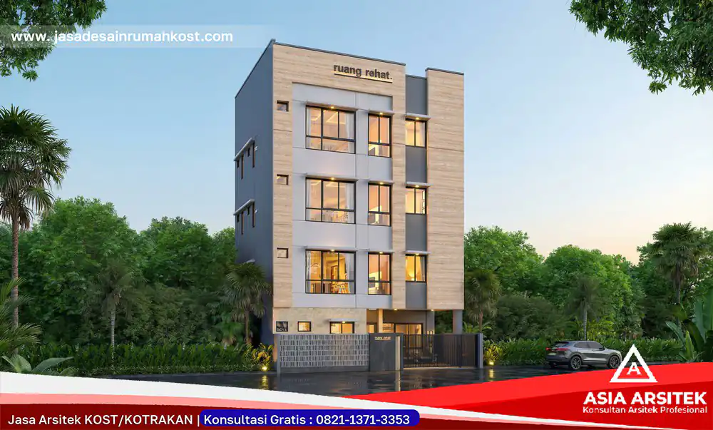 Jasa Arsitek Rumah Kost Mewah di Alam Sutera Tangerang