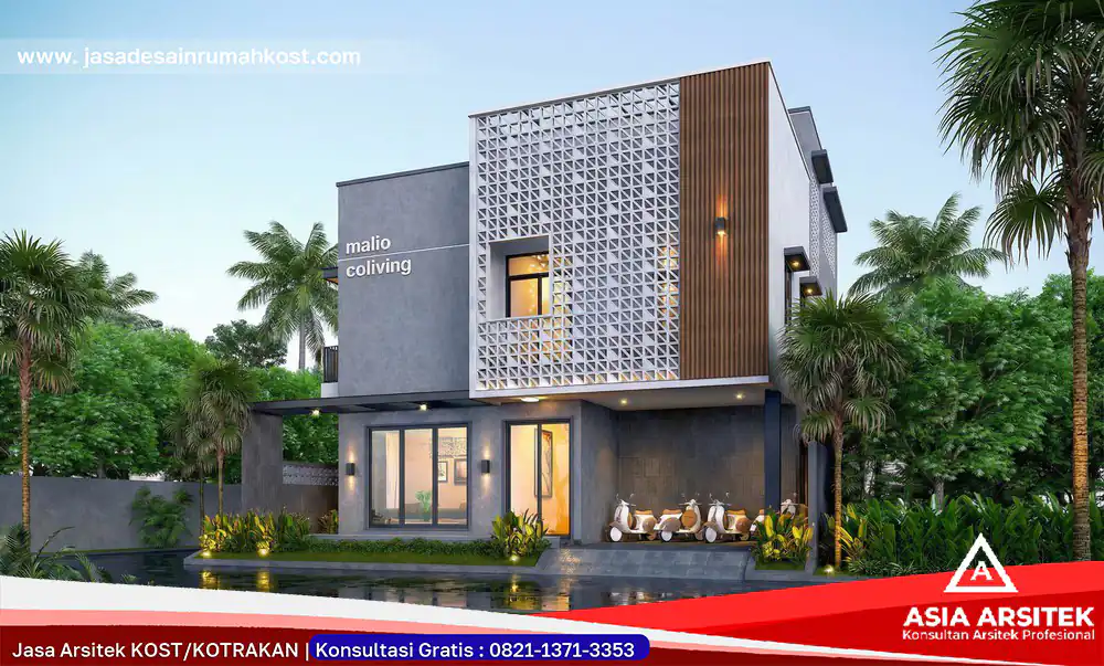Jasa Arsitek Rumah Kost PerMeter di Alam Sutera Tangerang