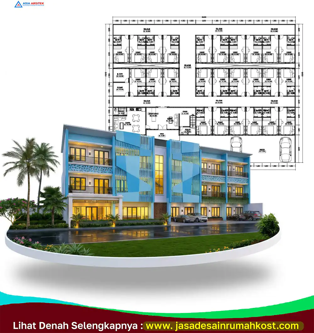 Jasa Arsitek Rumah Kost Ahli di Jatibening Bekasi