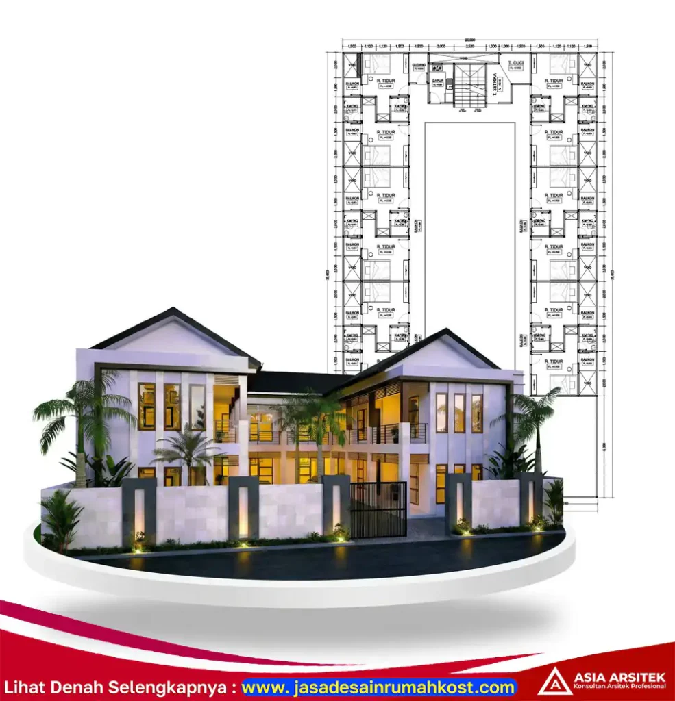 Jasa Arsitek Rumah Kost Ahli di Kembangan Jakarta Barat