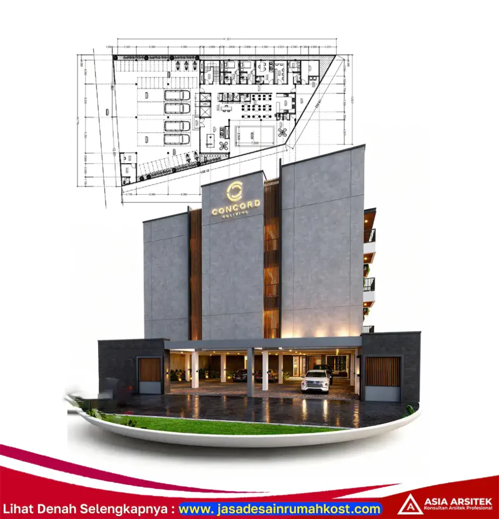 JASA ARSITEK RUMAH KOST AMANAH DI JELAMBAR JAKARTA BARAT