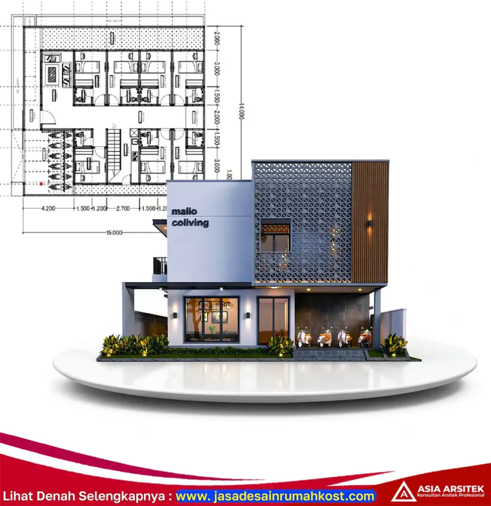 Jasa Arsitek Rumah Kost Profesional di Jelambar Jakarta Barat