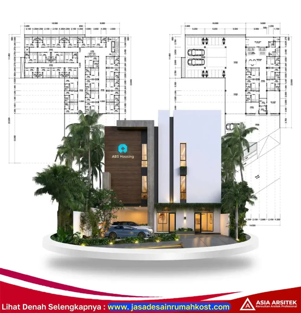 Jasa Arsitek Rumah Kost Profesional di Serpong Utara Tangerang