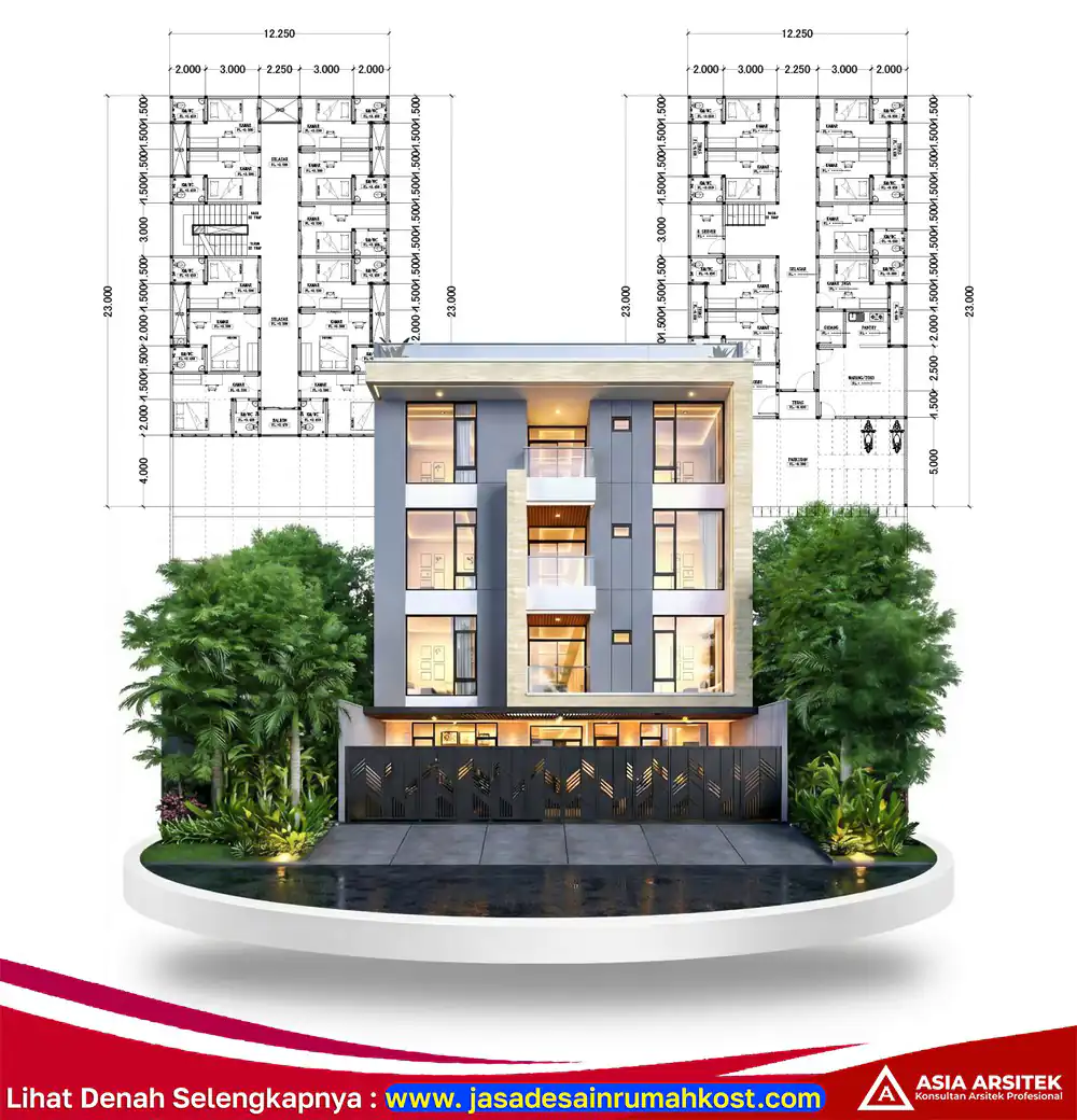 Jasa Arsitek Rumah Kost Terbaik di Cisauk Tangerang