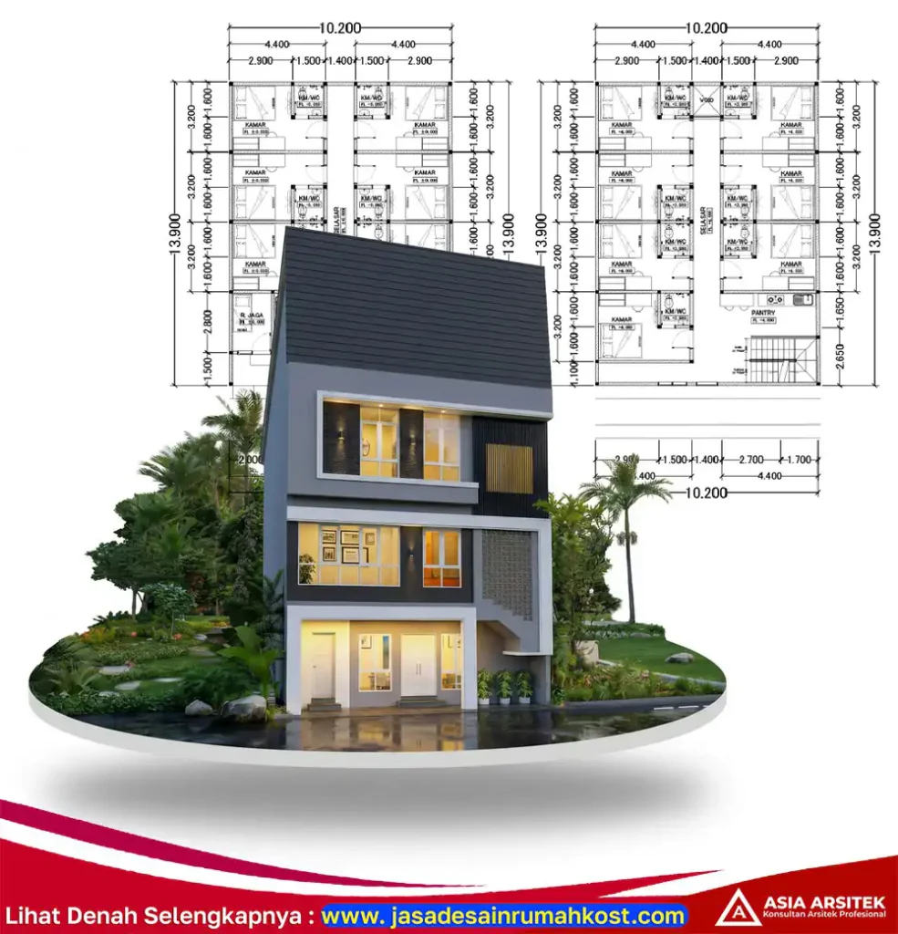 Jasa Arsitek Rumah Kost Terdekat di Grogol Jakarta Barat