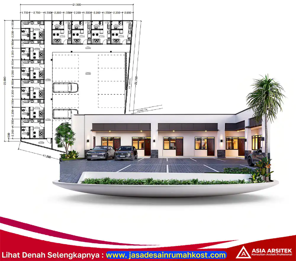 Jasa Arsitek Rumah Kost Terdekat di Palmerah Jakarta Barat