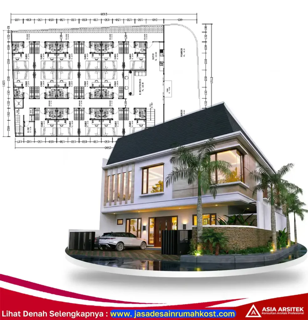 Jasa Arsitek Rumah Kost Terpercaya di Kembangan Jakarta Barat