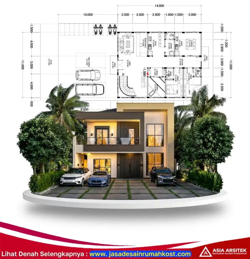 Jasa Arsitek Rumah Kost Terpercaya di Serpong Utara Tangerang