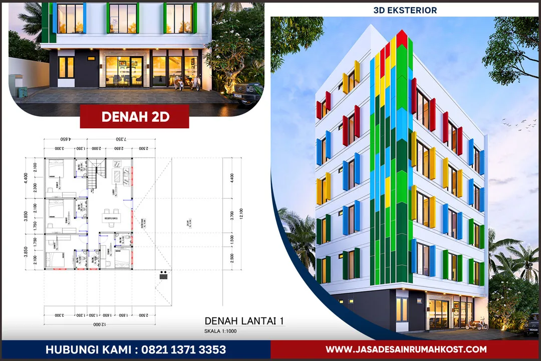 Jasa Desain Arsitek Kost Terdekat di Jelambar Jakarta Barat