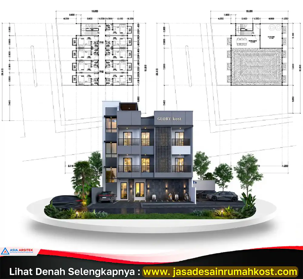 Jasa Arsitek Rumah Kost Terjangkau di Pademangan Jakarta Utara