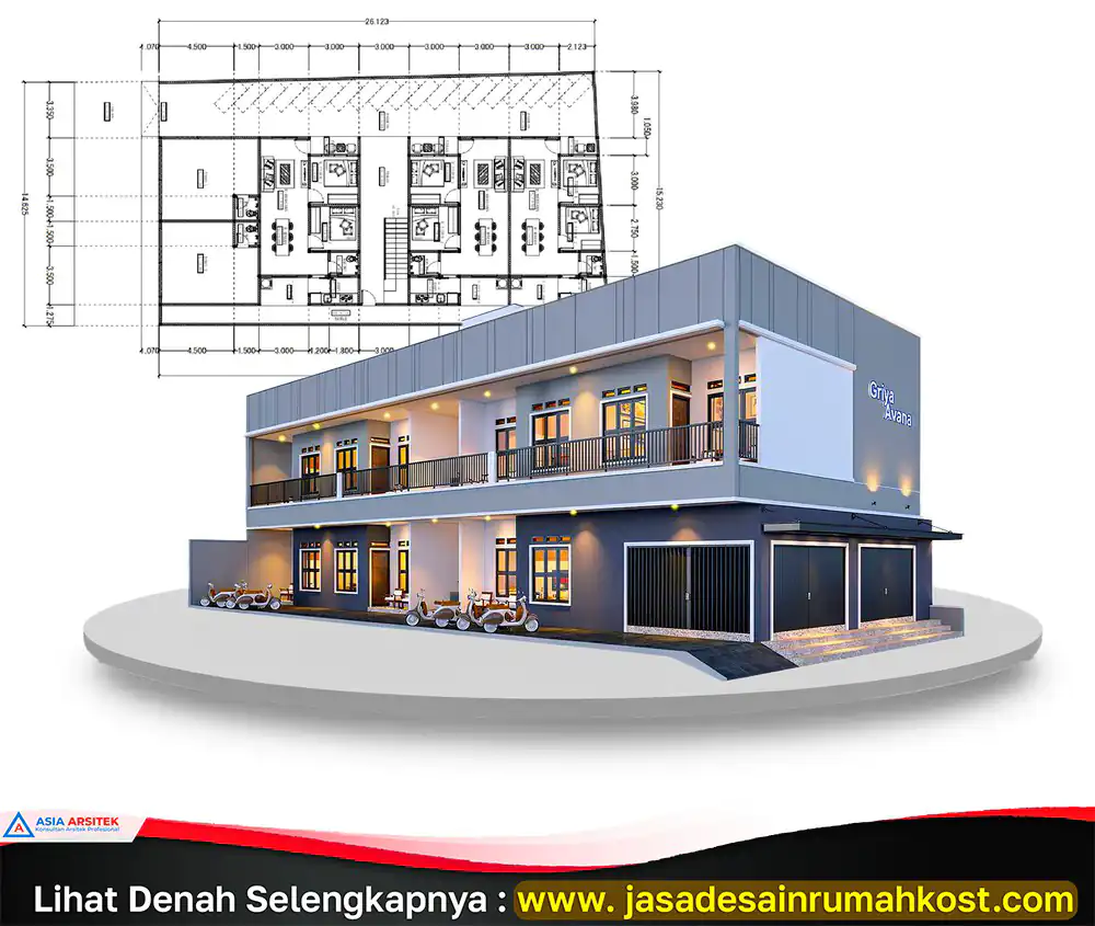 Jasa Arsitek Rumah Kost Berpengalaman di Pasar Rebo Jakarta Timur