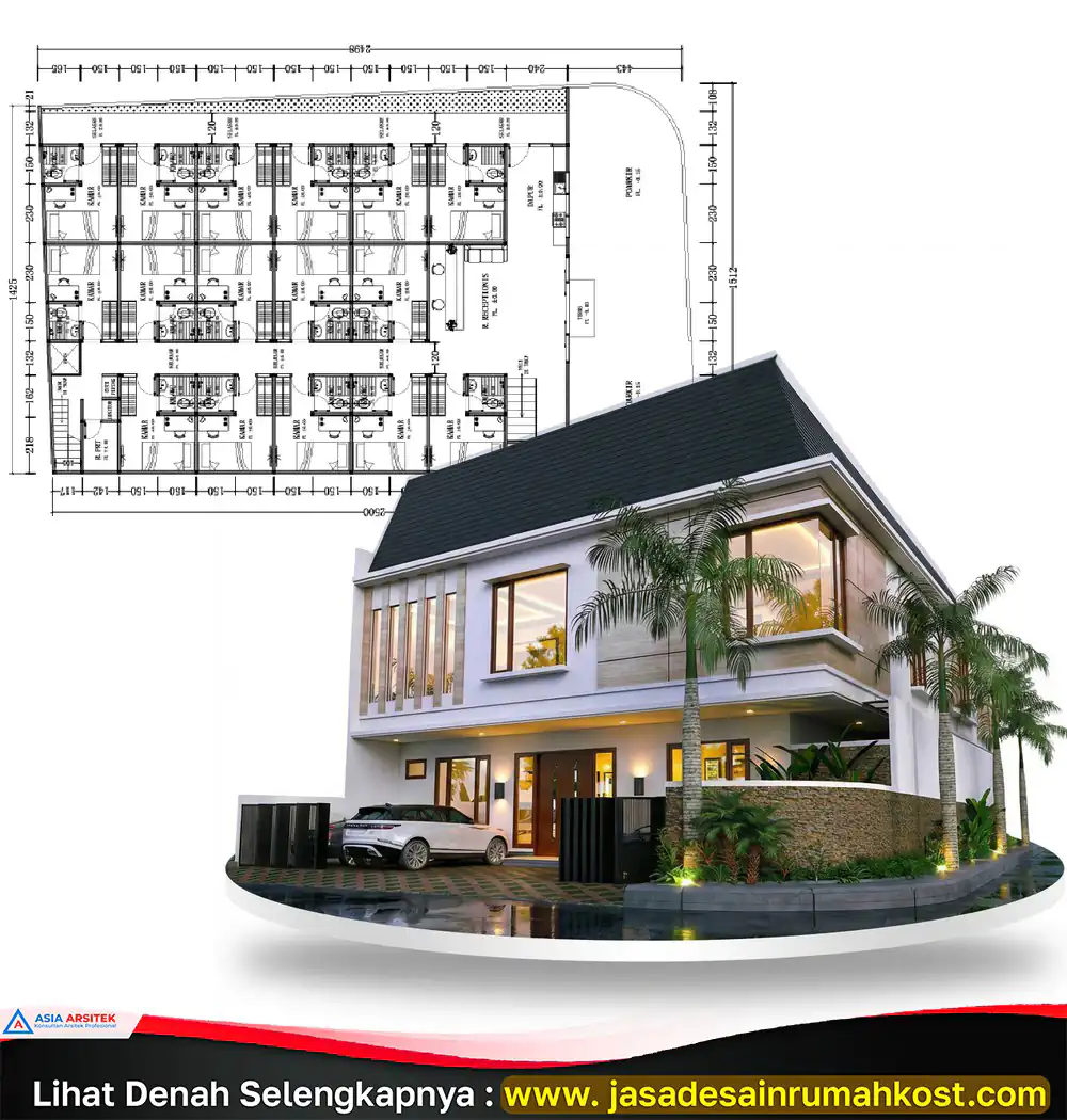 Jasa Arsitek Rumah Kost Terbaik di Cipayung Jakarta Timur